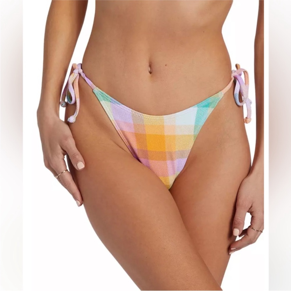 BILLABONG Warm Waves Tie Side Multi Bikini Bottom Size S/8